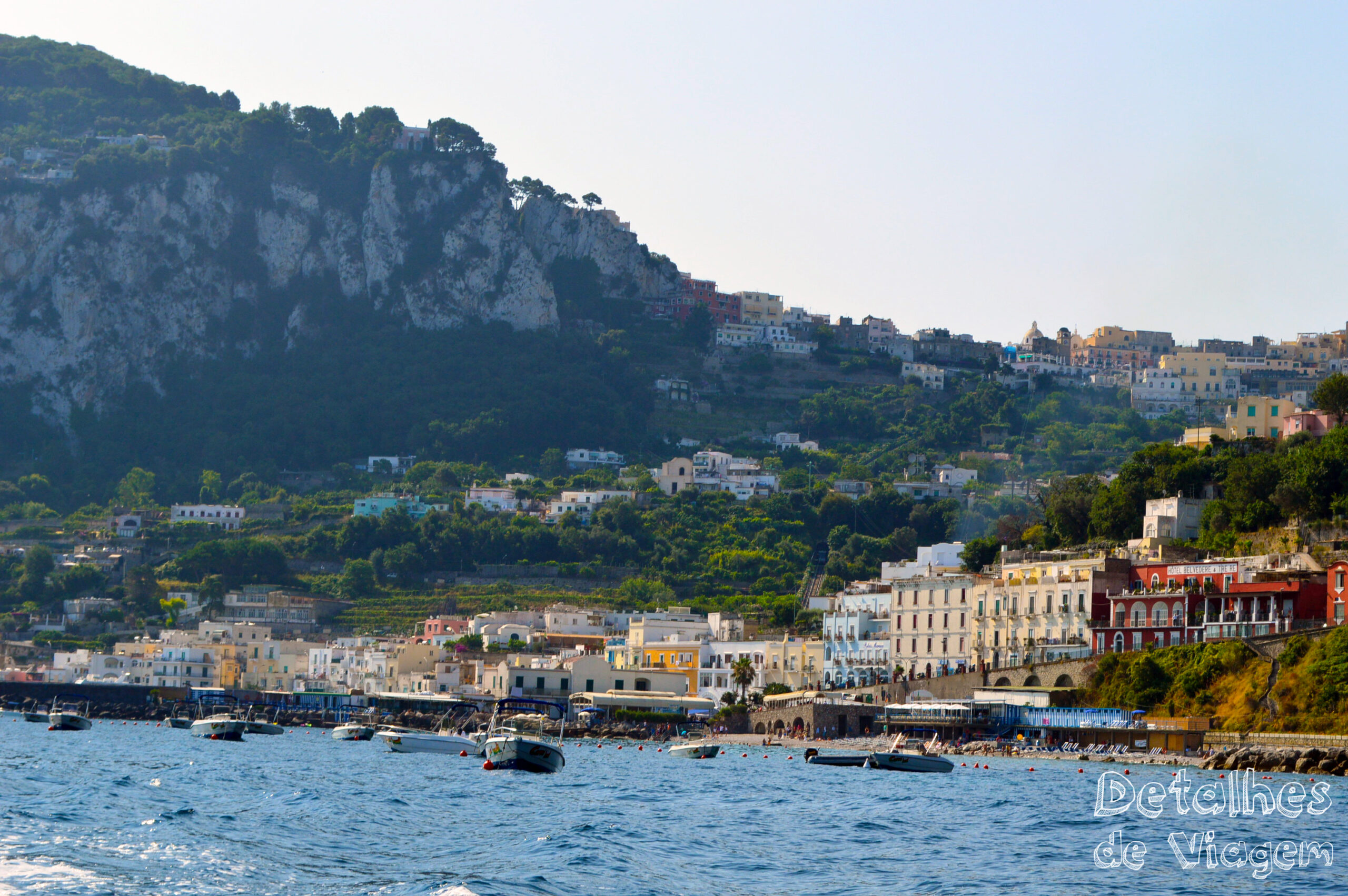 Passeio de barco em Capri: Giro dell´isola